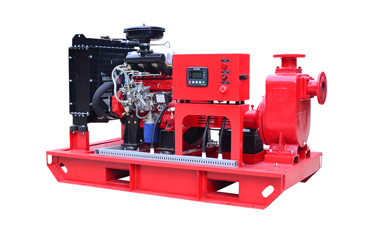 Self Priming Diesel Fire Pump