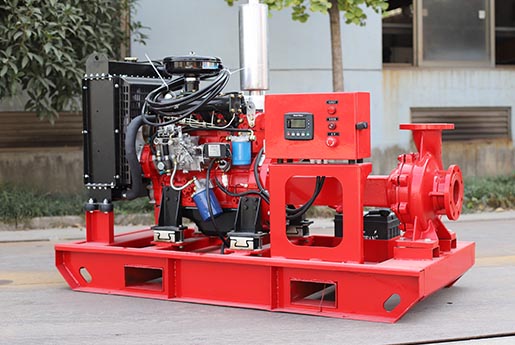 Precautions for fire pump use 